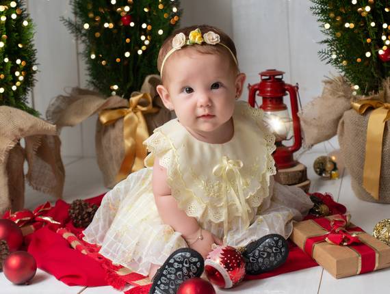 Ensaio Infantil de Natal - vários anos atras