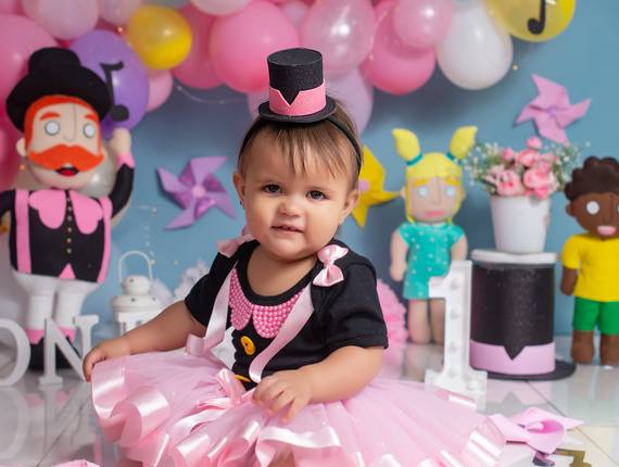 Ensaio Infantil de Carolina Smash the cake