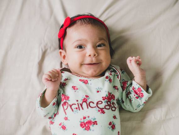 Ensaio Infantil de Ellen 2 meses
