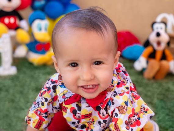 Ensaio Infantil de Paulo - Smash the cake