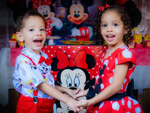 Aniversários de Gêmeos Maria e José - 3 aninhos