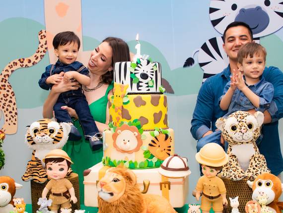 Aniversários de Théo 1 aninho