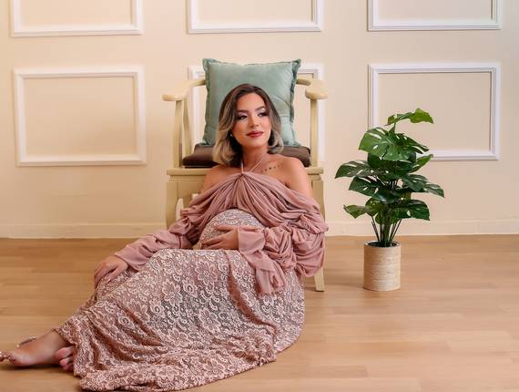 gestante de Ensaio Gestacional - Hérica