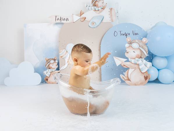 Smash the Cake de Smash the Cake Porto - Sessão 1º Aniversário Porto - Sessão 1 Ano Fabian