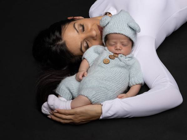 Recém Nascido de Sessão Fotográfica de Recém-Nascido - Sessão Newborn Porto - Lucas