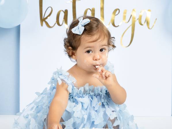 Smash the Cake de Sessão Smash the Cake | Primeiro Aniversário da Kateleya