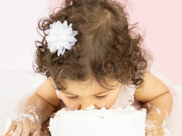 Smash the Cake de Sessão Smash the Cake Porto | Primeiro Aniversário Mariana