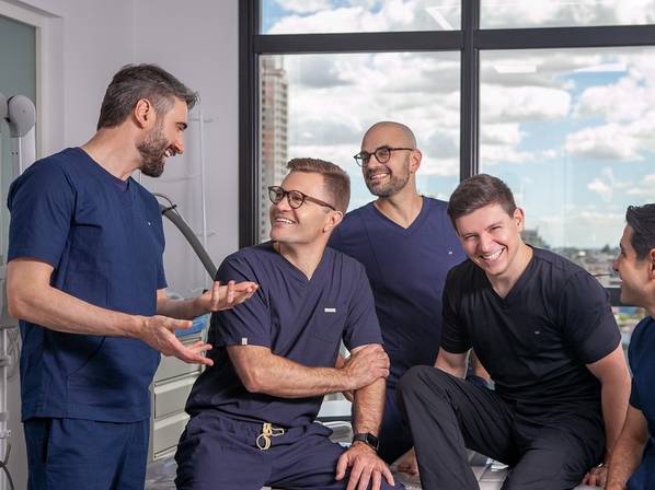 Ensaio Corporativo  de Clínica INVASC - Equipe médica