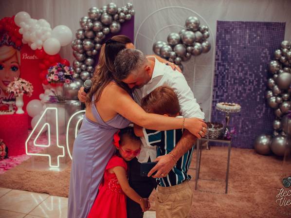 Aniversário de Lili, Bia e Heitor