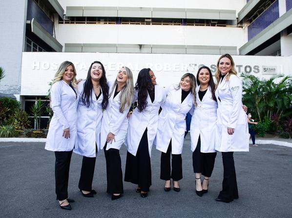 Formandos e Residência Médica de Fotografia profissional de Concludentes da Residência em Medicina 