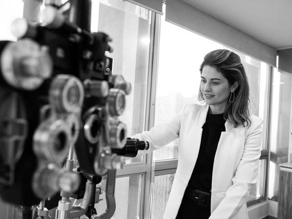 Fotografia Corporativa Lifestyle de Fotografia de Perfil Profissional em SP - Dra Suzana Leite - Oftalmologista