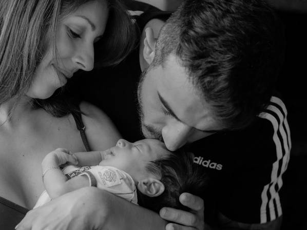 Ensaio Infantil de 1 mês do Joaquim