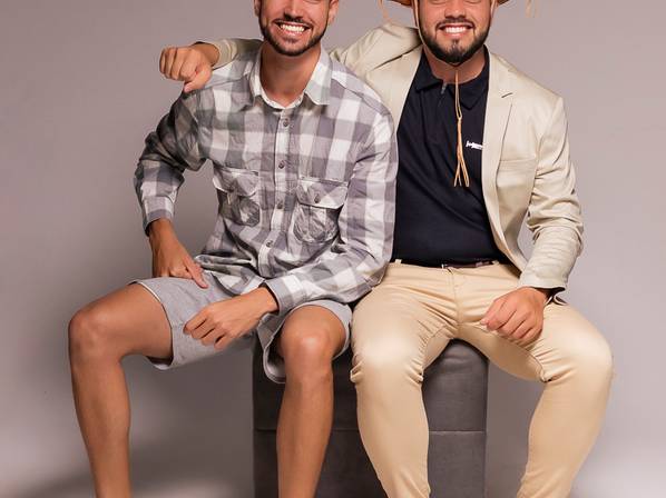 Retratos de Mateus e Moises 