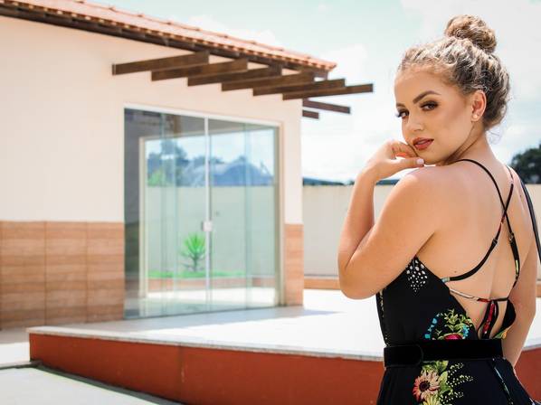 Ensaios pessoal de Ana Luiza
