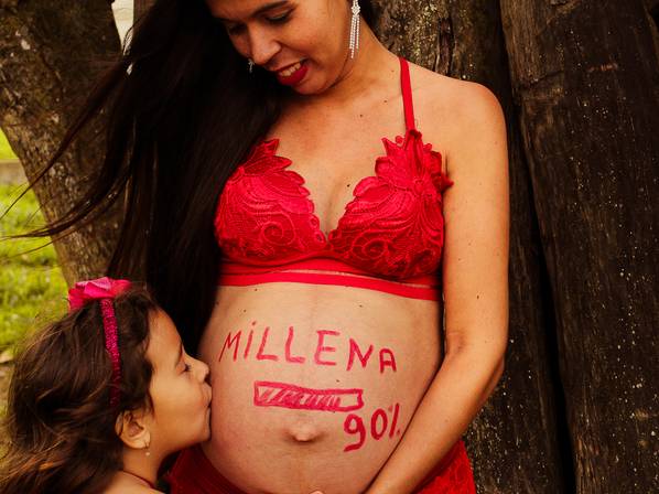 Gestante  de Elaine Almeida