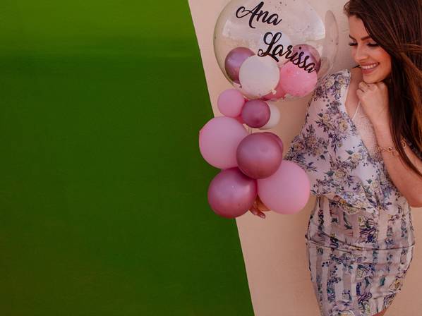 Ensaios pessoal de Ana Larissa
