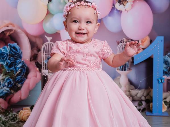 Ensaio Infantil de Smash The Cake Helena