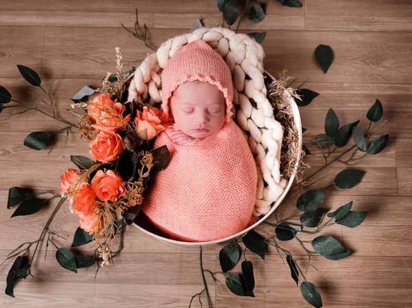 Ensaio Infantil de Ensaio Newborn Sophia