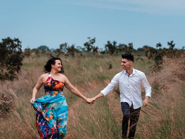 Ensaio Casal de Ensaio Pré Wedding Debora e Valtair