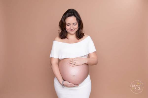 Saia e top hot sale para ensaio gestante