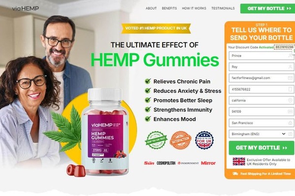 Via Hemp Gummies Au :- A Natural Choice for Aussies