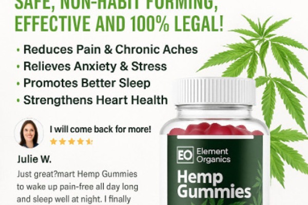 Element Organics Hemp Gummies Australia :-How to Choose the Best Hemp Gummies in Australia !!