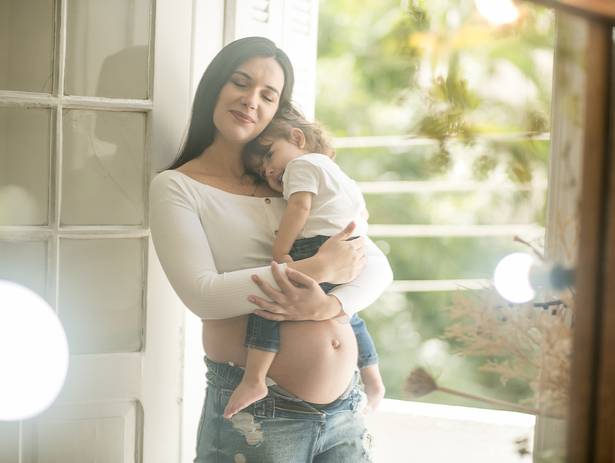 Gestante de Esperando Dudu