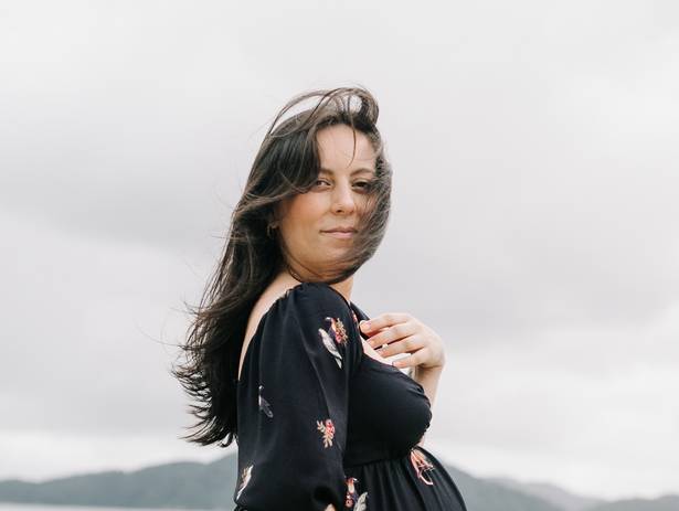 Gestante de Esperando Julia