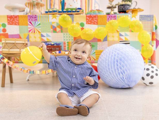 Aniversário de Aniversário - Miguel - 1 ano