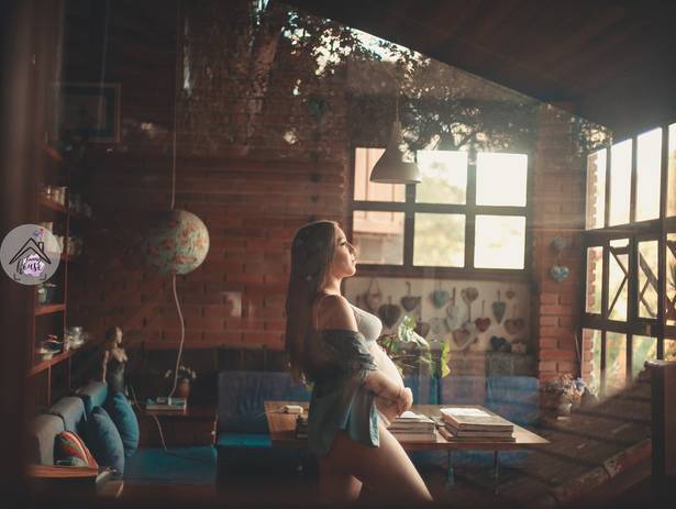 Gestante de Esperando Théo