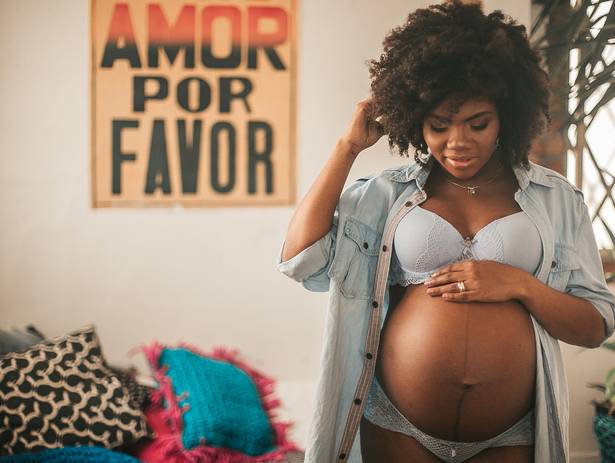 Gestante de Esperando Benício