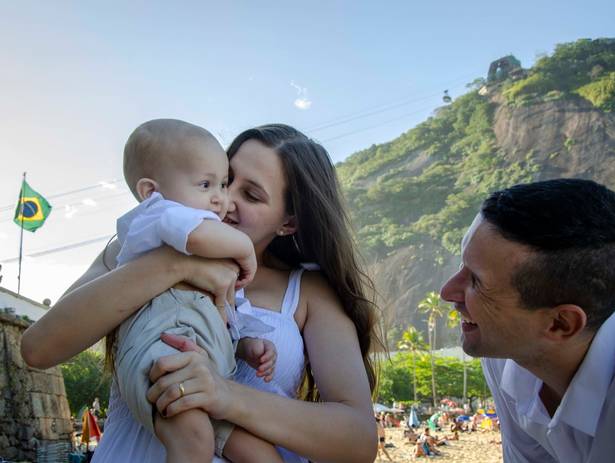 Família de Artur 1 ano