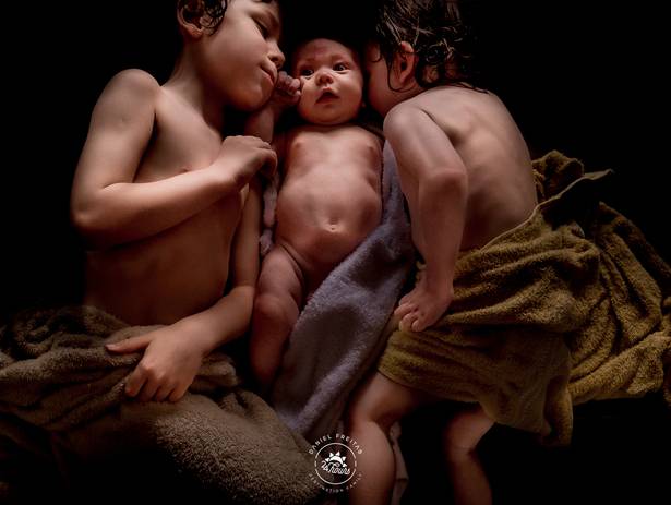 Sessão Família de Mamãe Speck e seus meninos