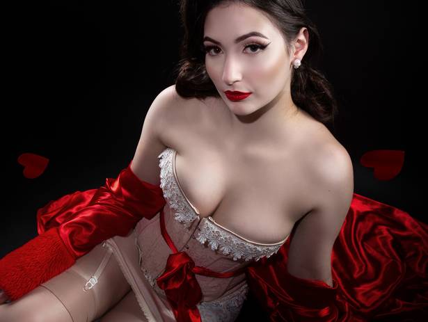 Lingerie de Becky - Ensaio inpirado no dia dos namorados/Valentine's Day