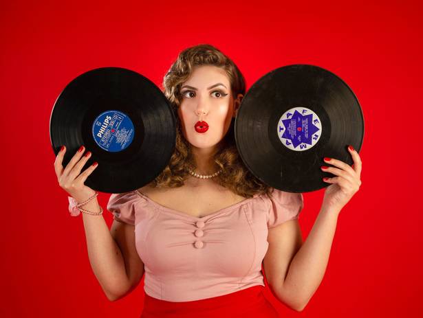 Pin-up de Rockabilly Bia
