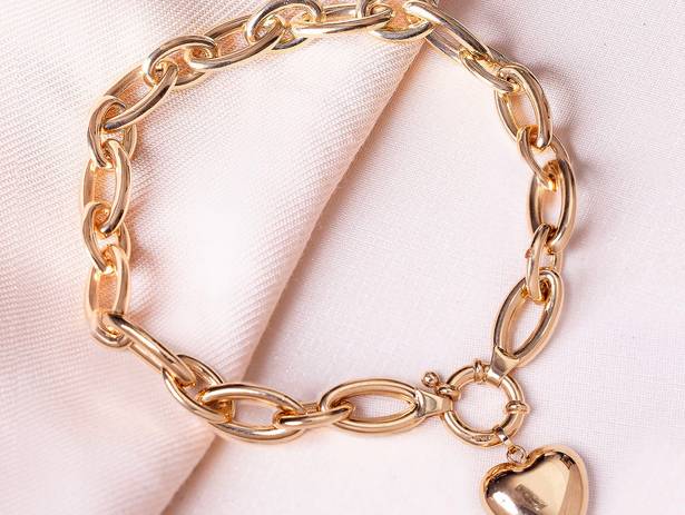 Ambientadas de Pulseira Coração 