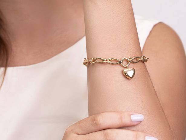 Humanizadas de Pulseira Coração 