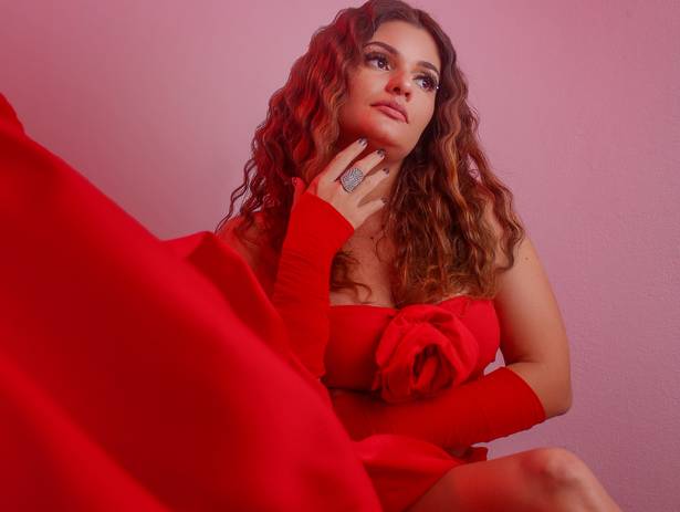 Moda de Karla Red Flower