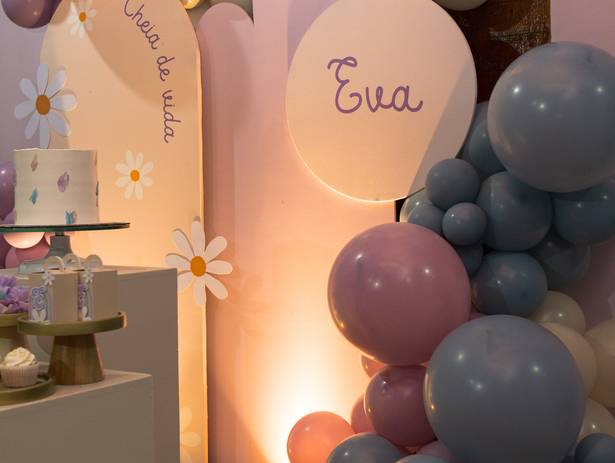 Festas de Baby chá da Eva