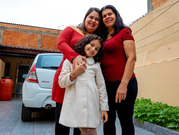 Ensaio família  de Um dia das mães mais do que especial