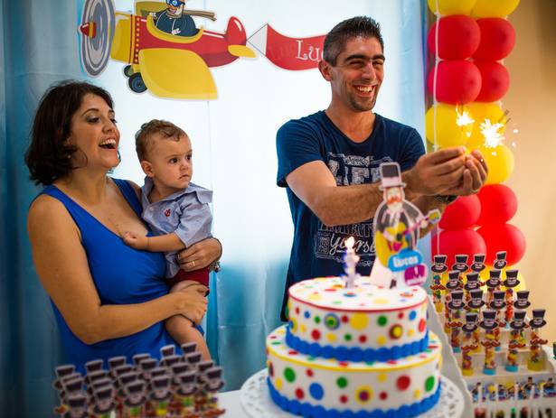 Aniversário Infantil  de Lucas, 1 ano