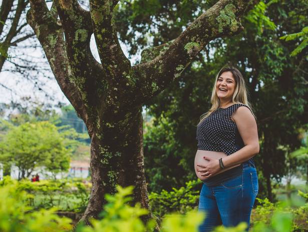 Ensaio Gestante de Doce espera da Eloísa