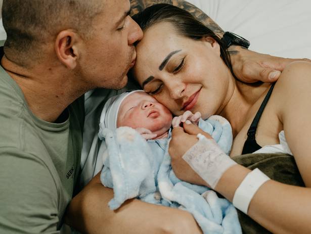 Fotografia Parto de Nascimento do Lucas