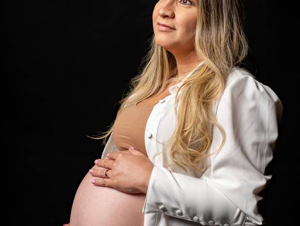 Ensaio de Ensaio Gestante - Vivian