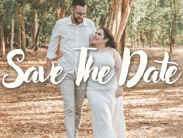 - Save The Date de Kamila e Allan