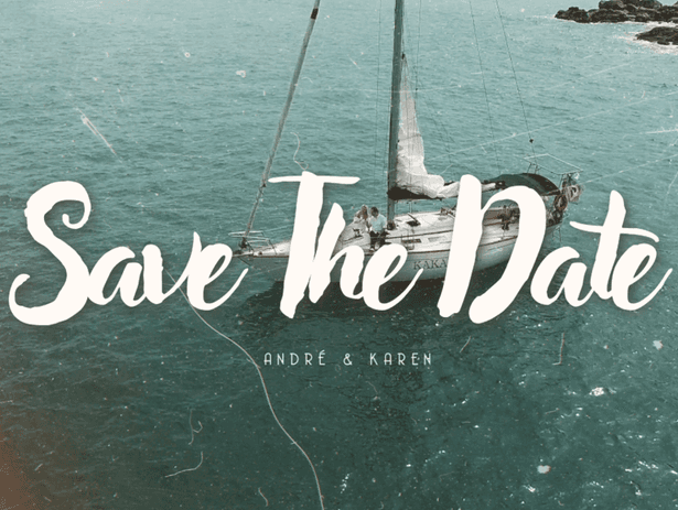 - Save The Date de André e Karen