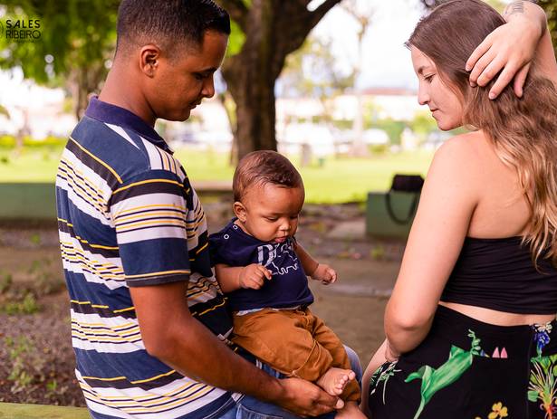 Família de João Matheus e Giuliene 