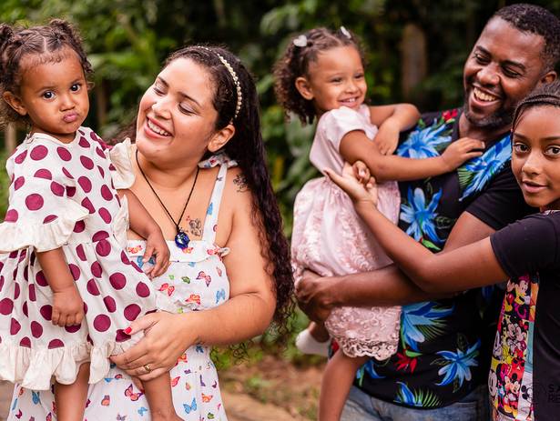 Família de Maria Eduarda