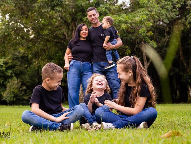 Família de Stefania e Matheus 