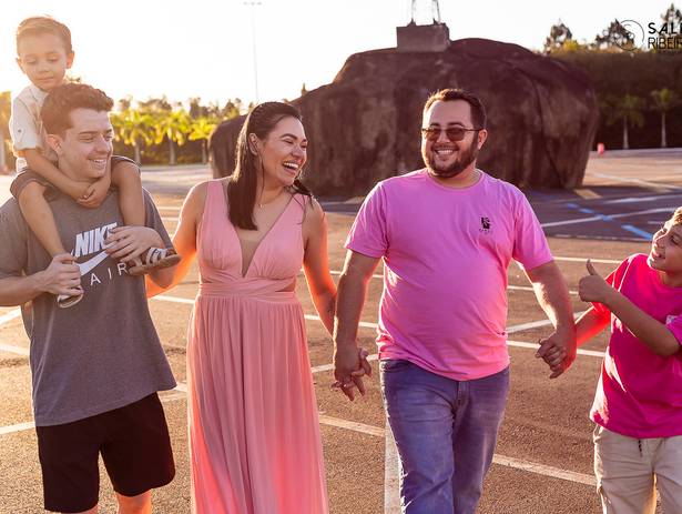 Família de Luana e família 